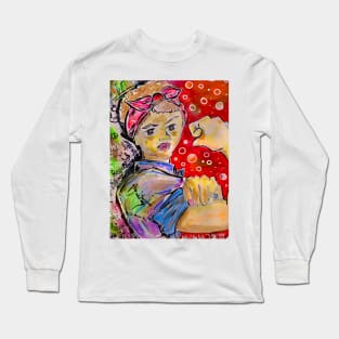 Rosie with a twist Long Sleeve T-Shirt